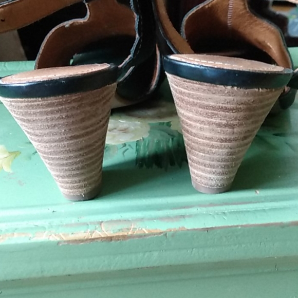 Josef Seibel leather sandals size 40 - Picture 5 of 9